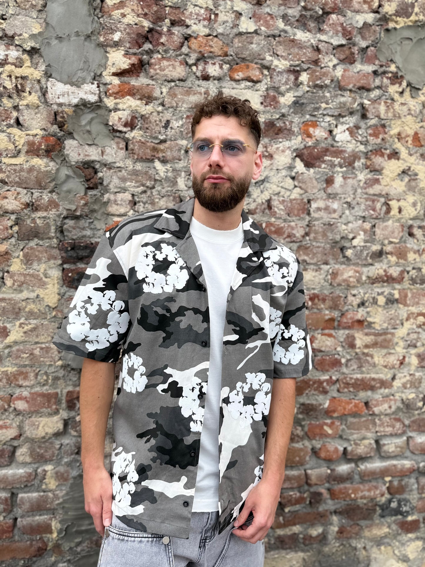 Chemise Camo Bloom