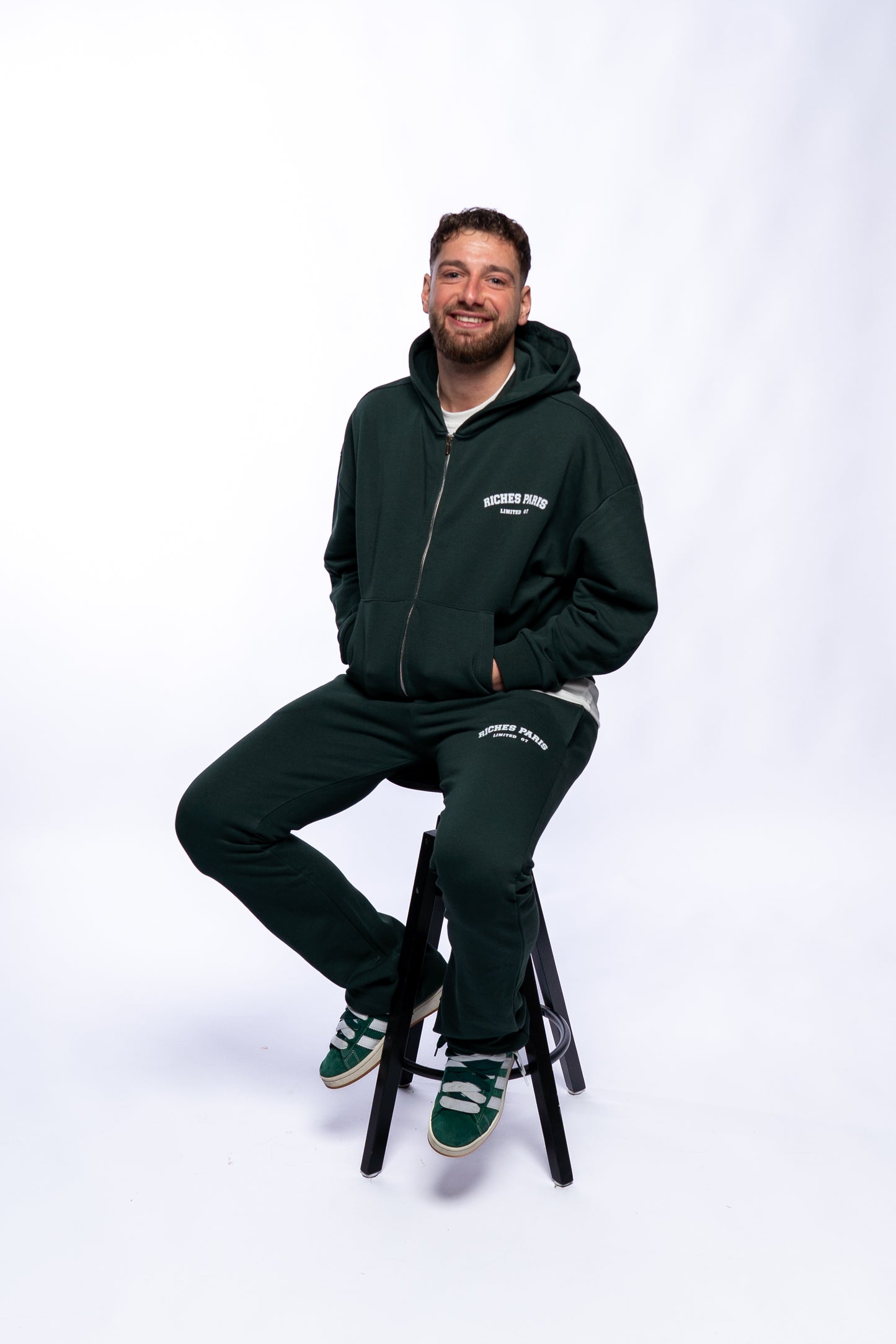 Ensemble Flare Dark Green Riches Paris