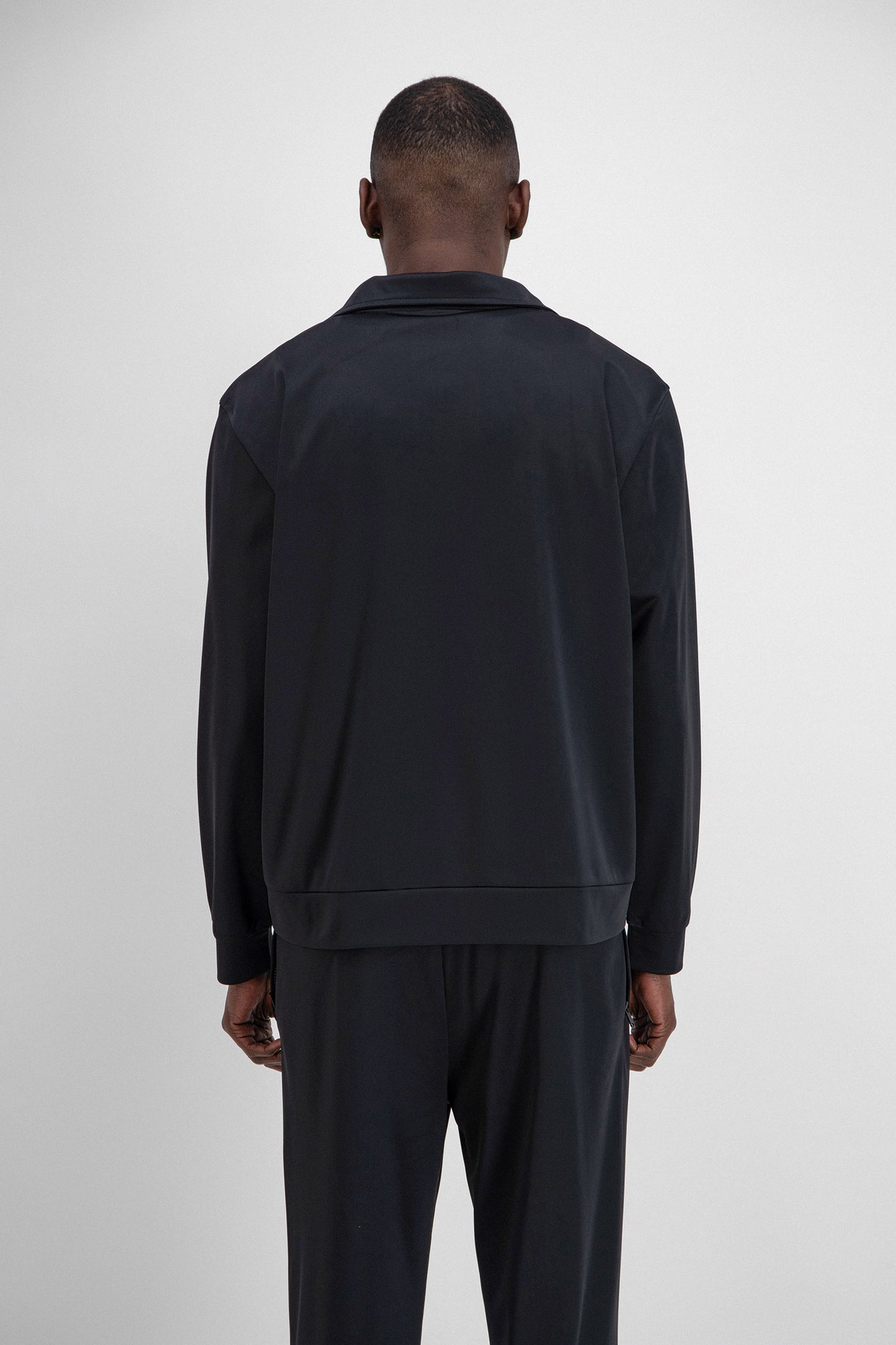Veste de jogging noir coeur rouge
