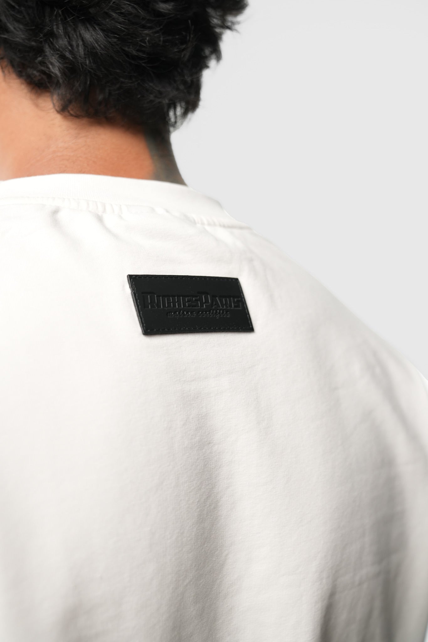 T-shirt Riches Paris blanc « Snake »
