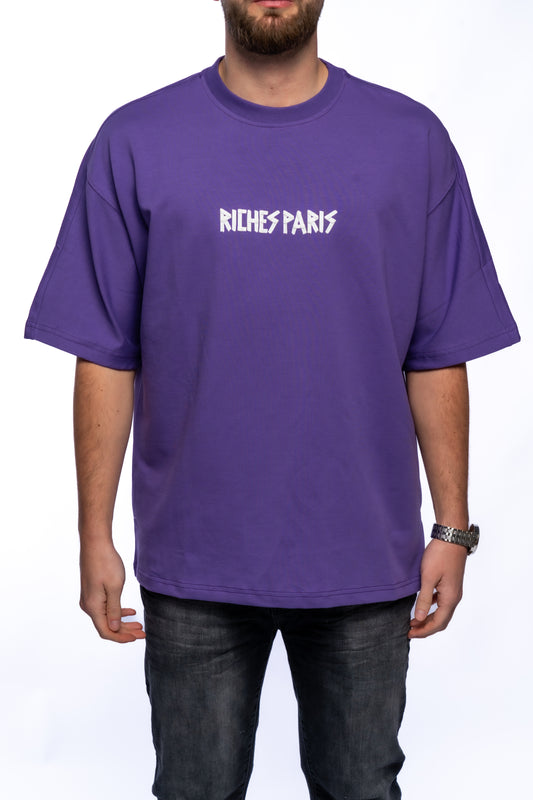 T-shirt Riches Paris TrashHand mauve