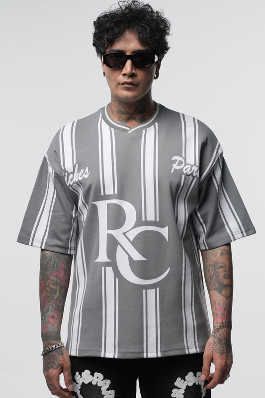 T-shirt Riches Paris Jersey gris